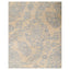 Ivory Traditional Ikat Wool Rug - 8'2" x 10'3"