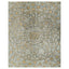 Grey Traditional Ikat Wool Rug - 9'1" x 12'3"