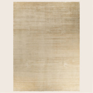 Sand Solid Wool Rug - 9'1" x 12'2"