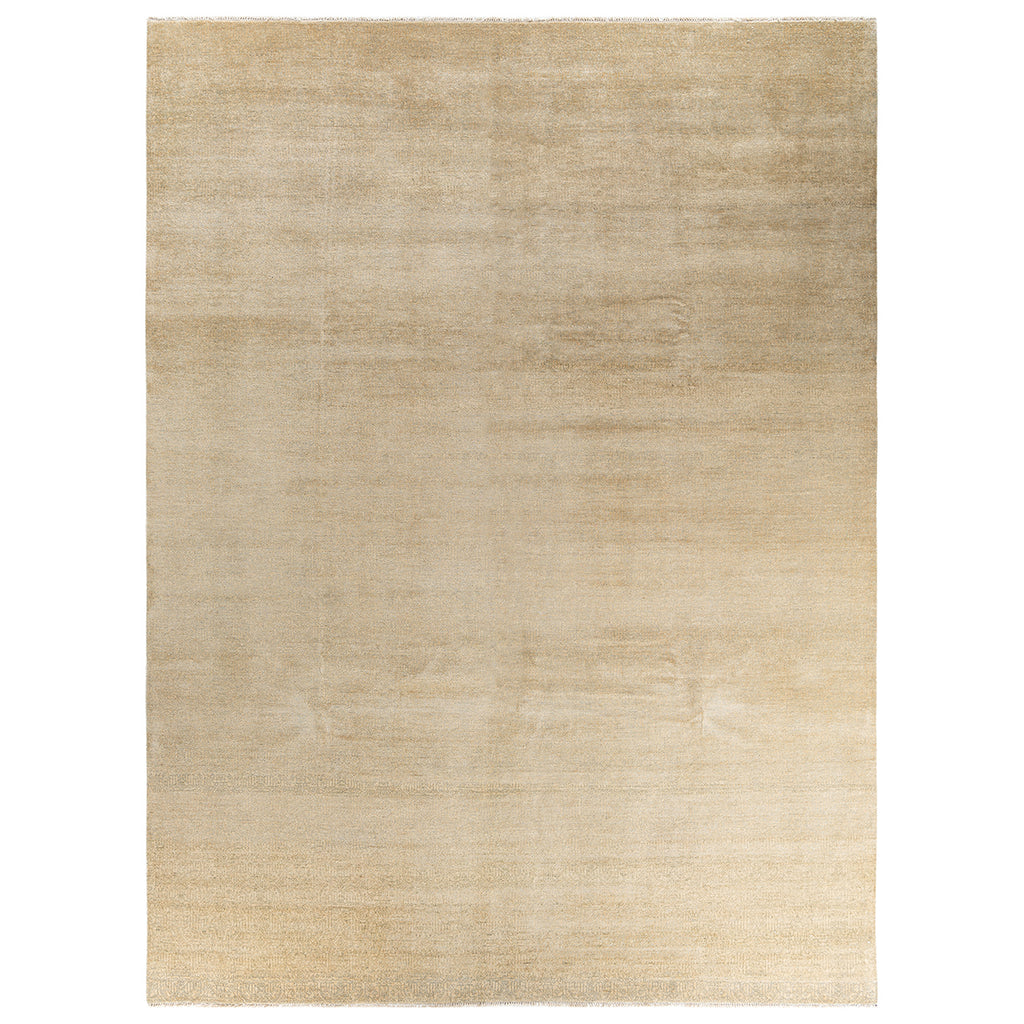 Sand Solid Wool Rug - 9'1" x 12'2"