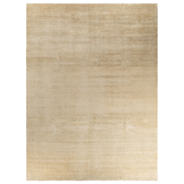 Sand Solid Wool Rug - 9'1" x 12'2"