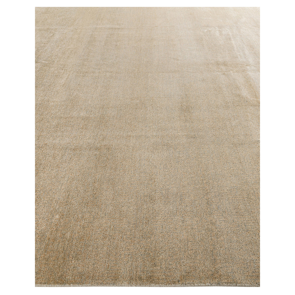 Sand Solid Wool Rug - 9'1" x 12'2"