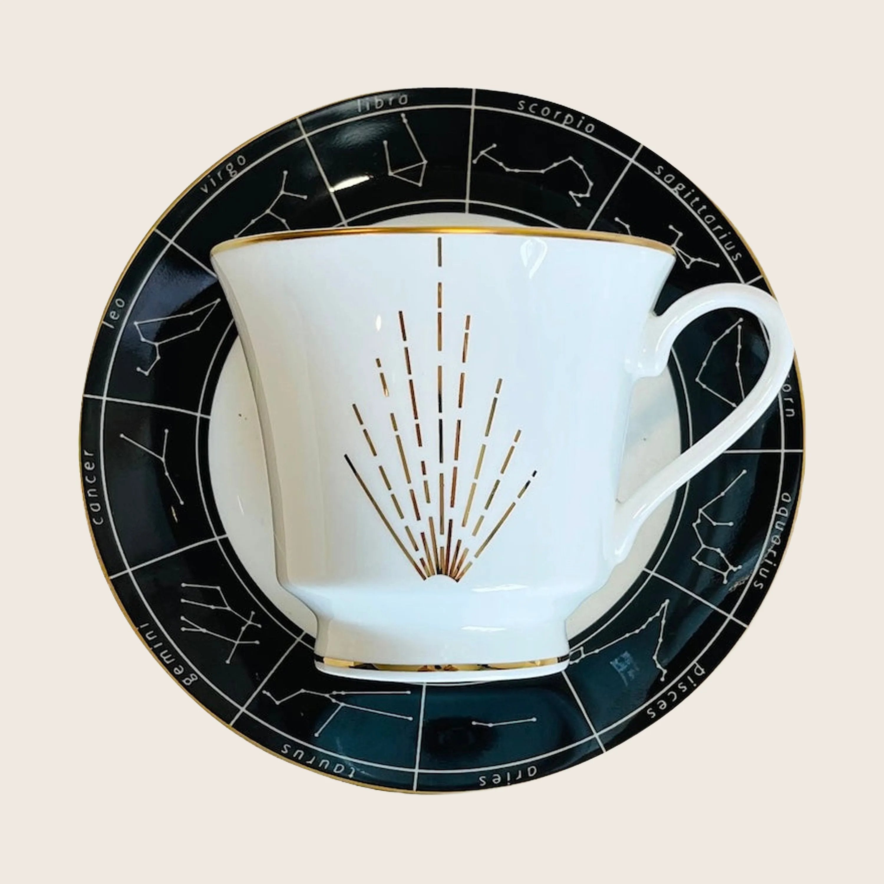 Spitfire Girl Astrological Lady Tea Cup and Saucer - Thumbnail 3