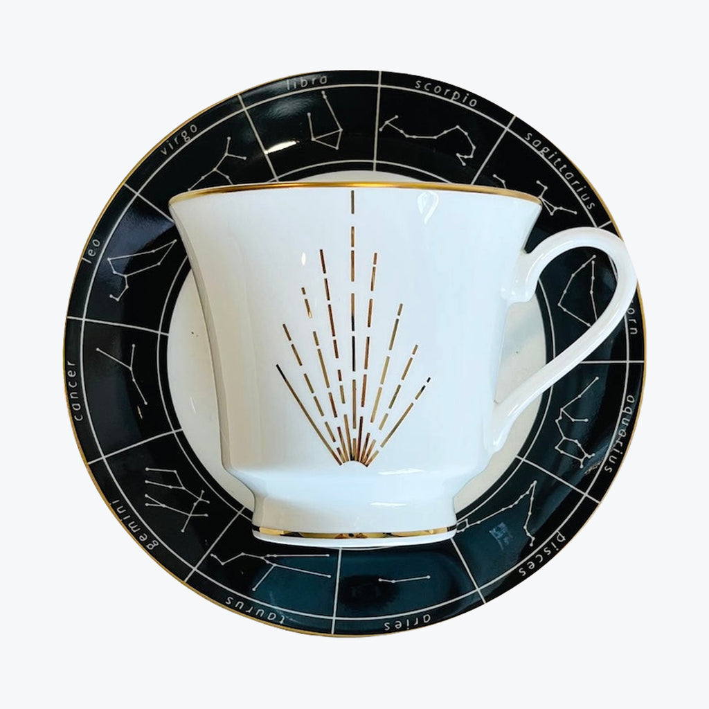 Astrological Lady Tea Cup