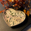 Starry Mushrooms Ceramic Heart Dish