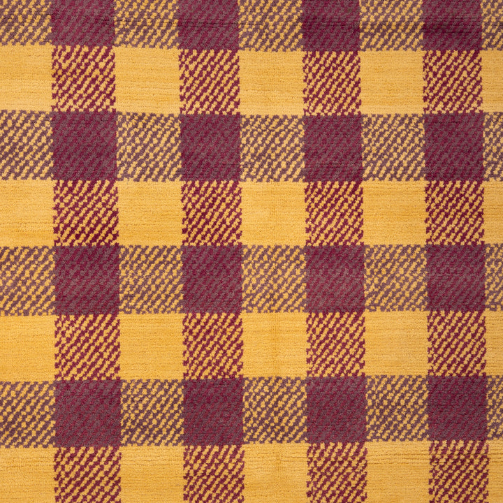 Yellow & Pink PET Rug - 6' x 9'