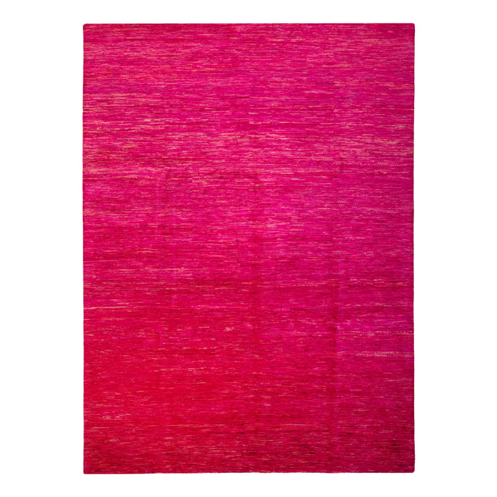 Solid Silk Rug Pink / 9x12