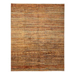 Multicolored Contemporary Wool Silk Blend Rug - 8' x 10'