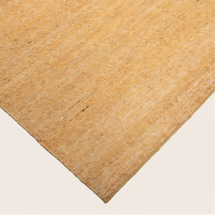 Solid Kilim Silk Rug Beige / 6x9
