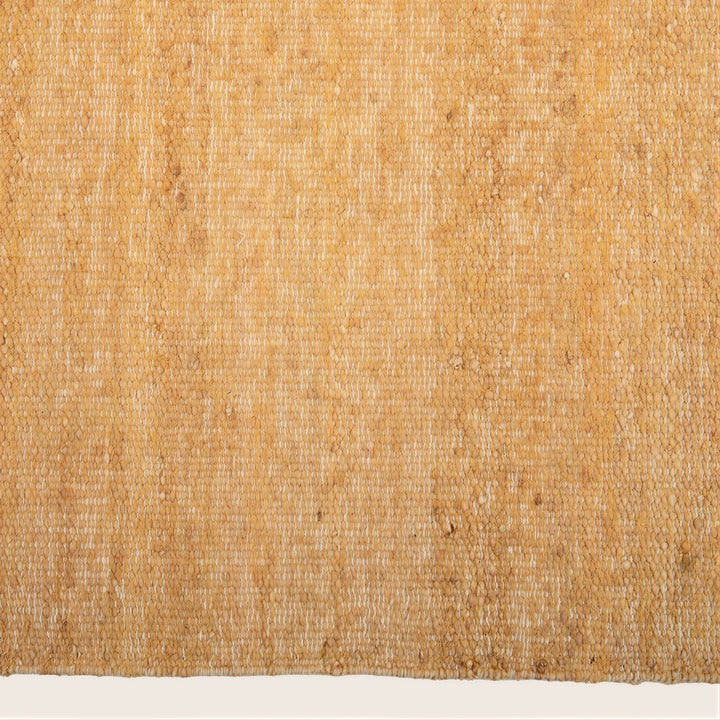 Solid Kilim Silk Rug Beige / 6x9