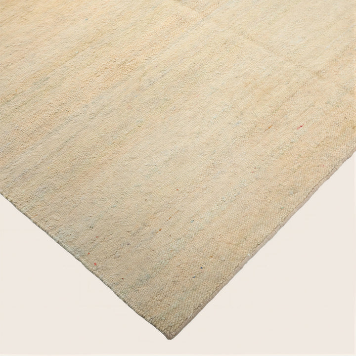 Solid Kilim Silk Rug Blue / 6x9