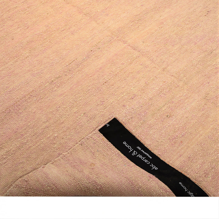 Solid Kilim Silk Rug Pink / 6x9