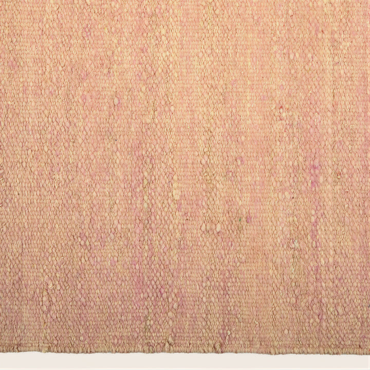 Solid Kilim Silk Rug Pink / 6x9