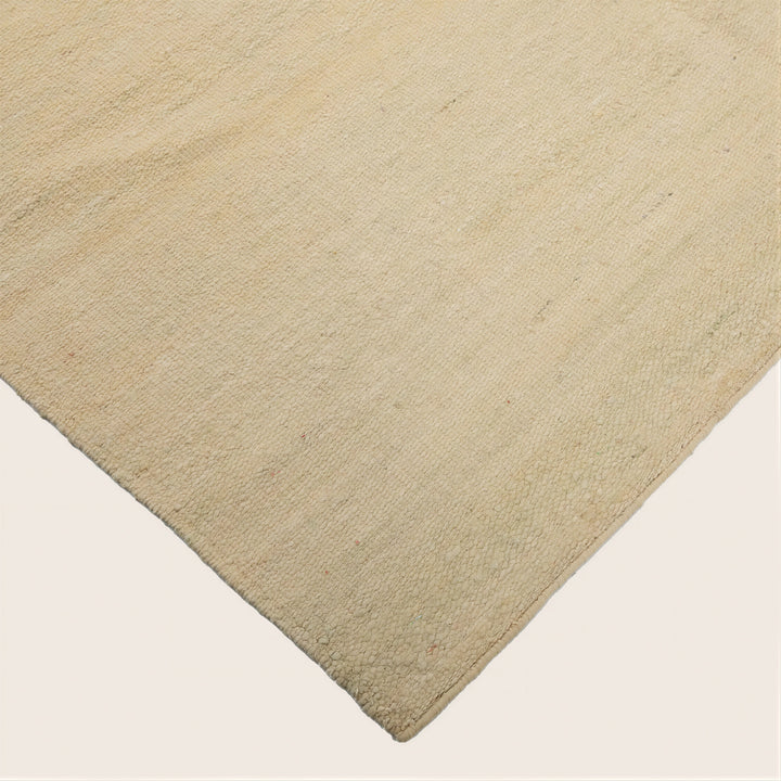 Solid Kilim Silk Rug Grey / 6x9
