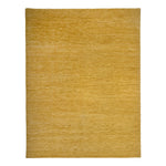 Yellow Solid Wool Rug 9x12