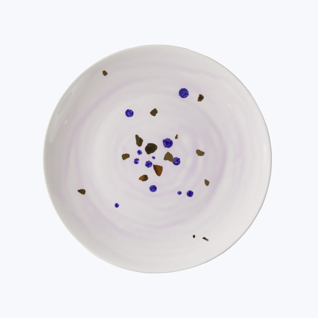 Night Sky Dinner Rim Plate