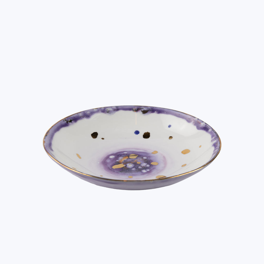 Night Sky Soup Coupe Plate