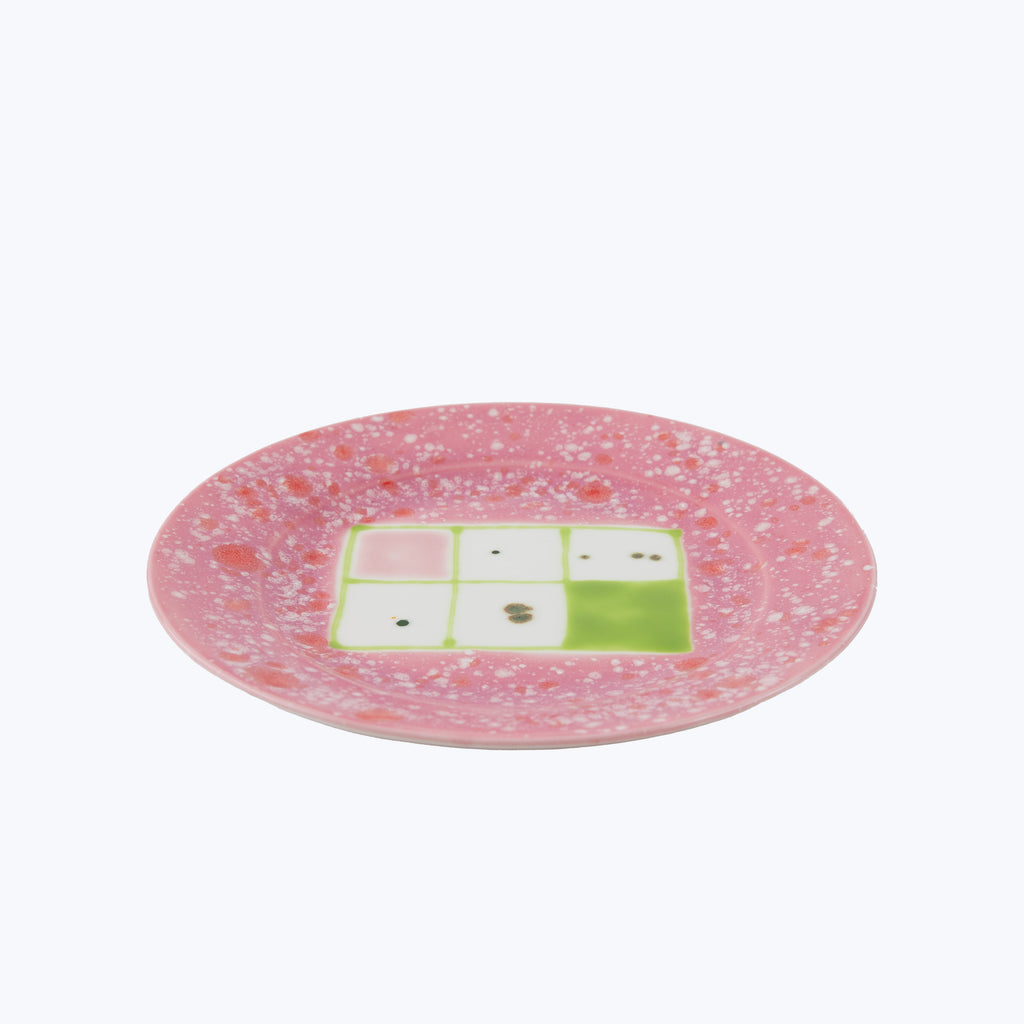 Impressions Pink Dessert Plate