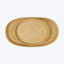 Woven Sabbia Oval Tray