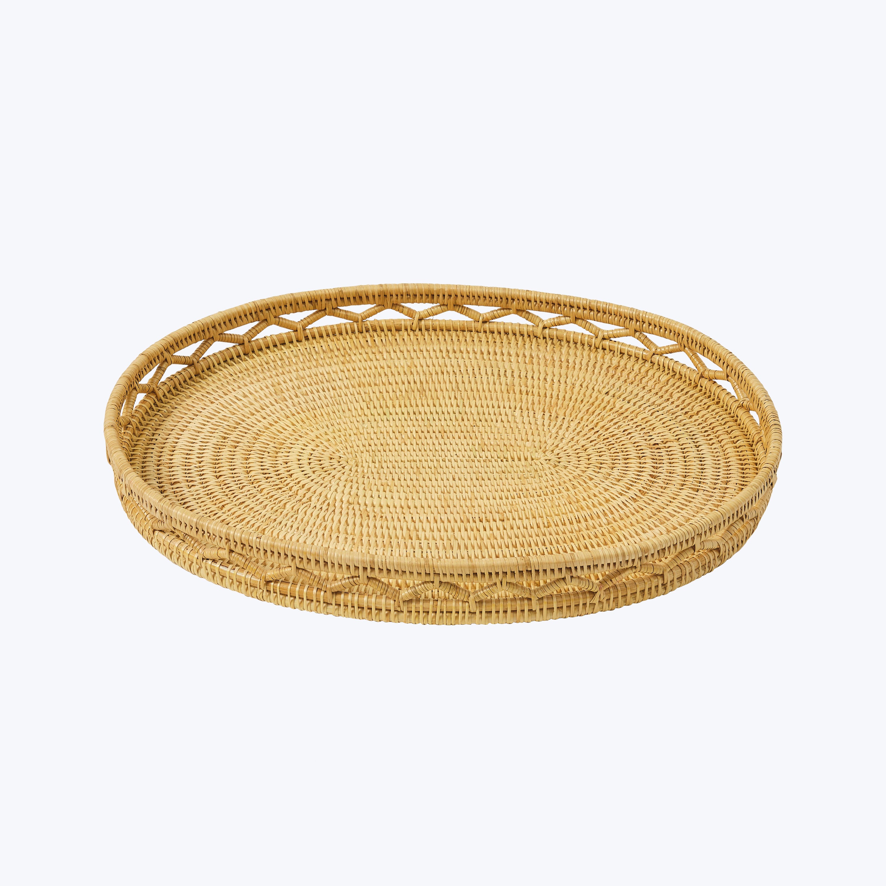 Woven Sabbia Oval Tray, Medium