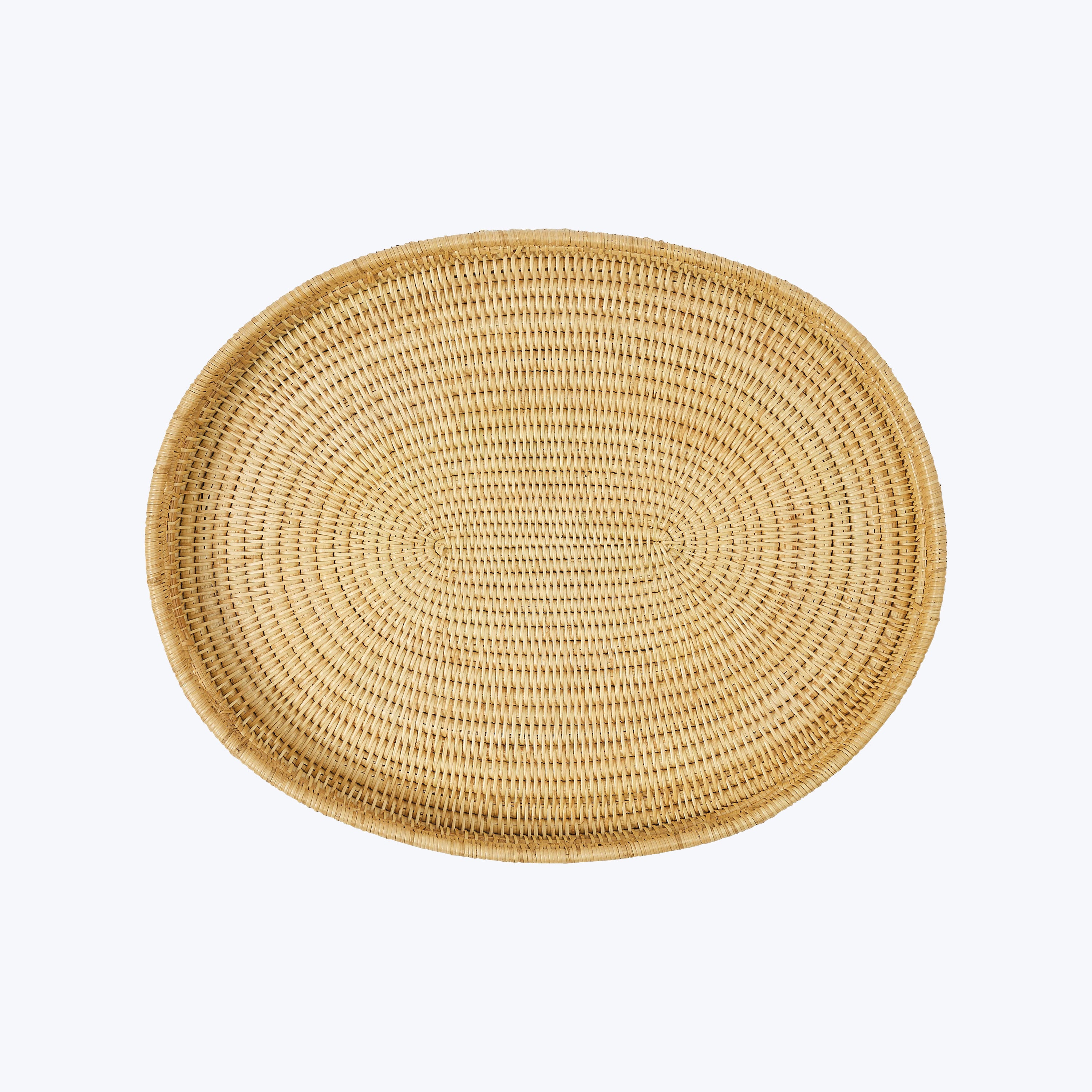 Woven Sabbia Oval Tray, Medium