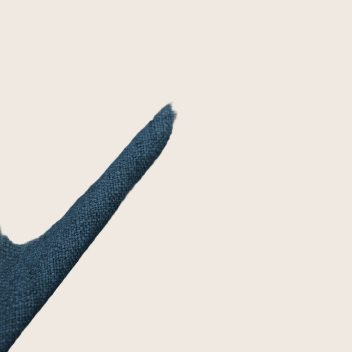 Abstrakt Swatch Zuma Linen Navy
