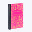 Leather Bound Neon Composition Book Pink