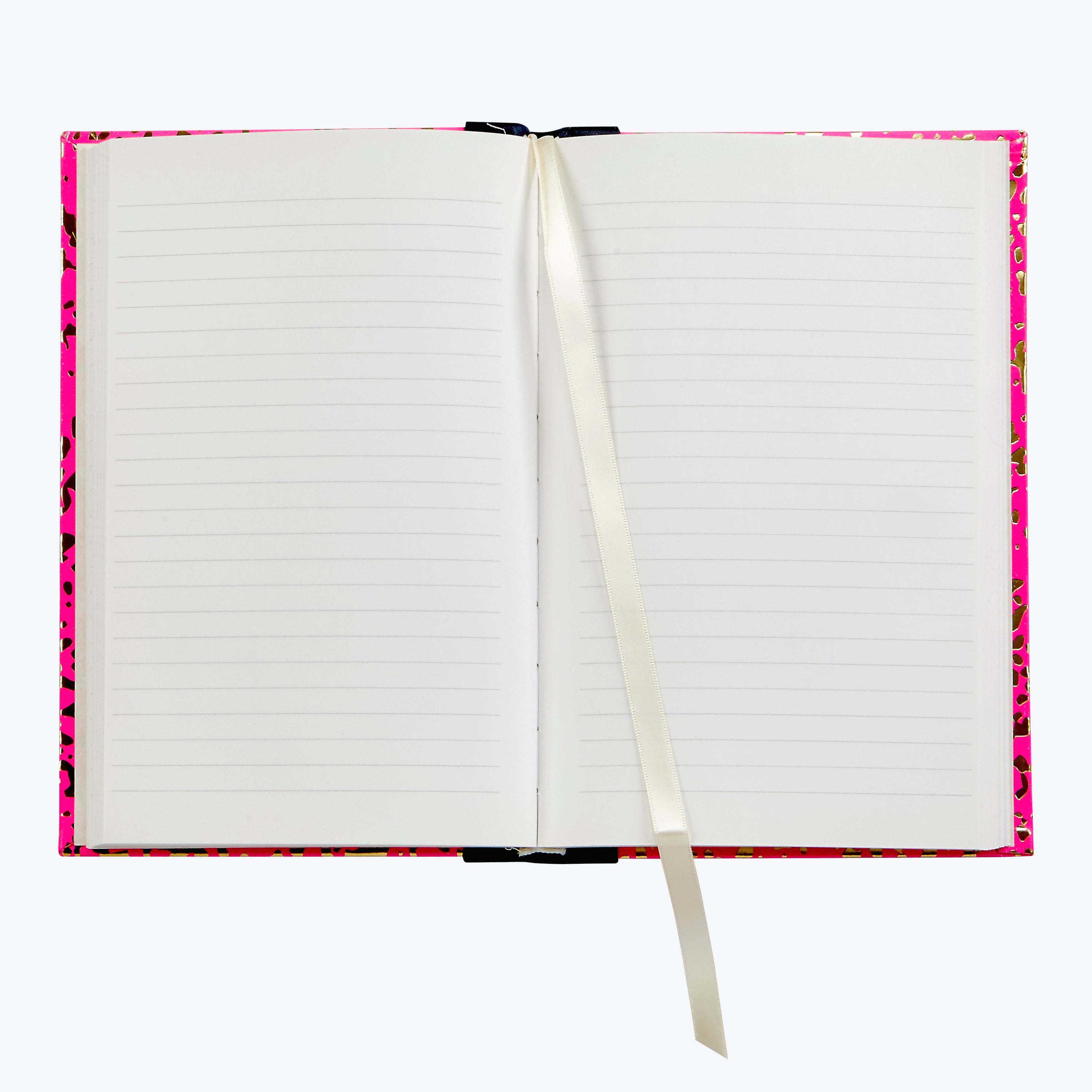 Leather Bound Neon Composition Book Pink