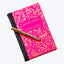 Leather Bound Neon Composition Book Pink