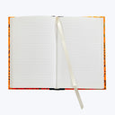 Leather Bound Neon Composition Book Orange