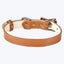 Small Dog Leather Collar Saddle