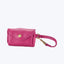 Leather Pet Waste Bag Holder Pink