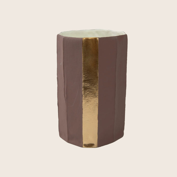 Gardenia Vase Small / Caffé