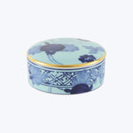 Oriente Italiano Small Round Trinket Box Iris