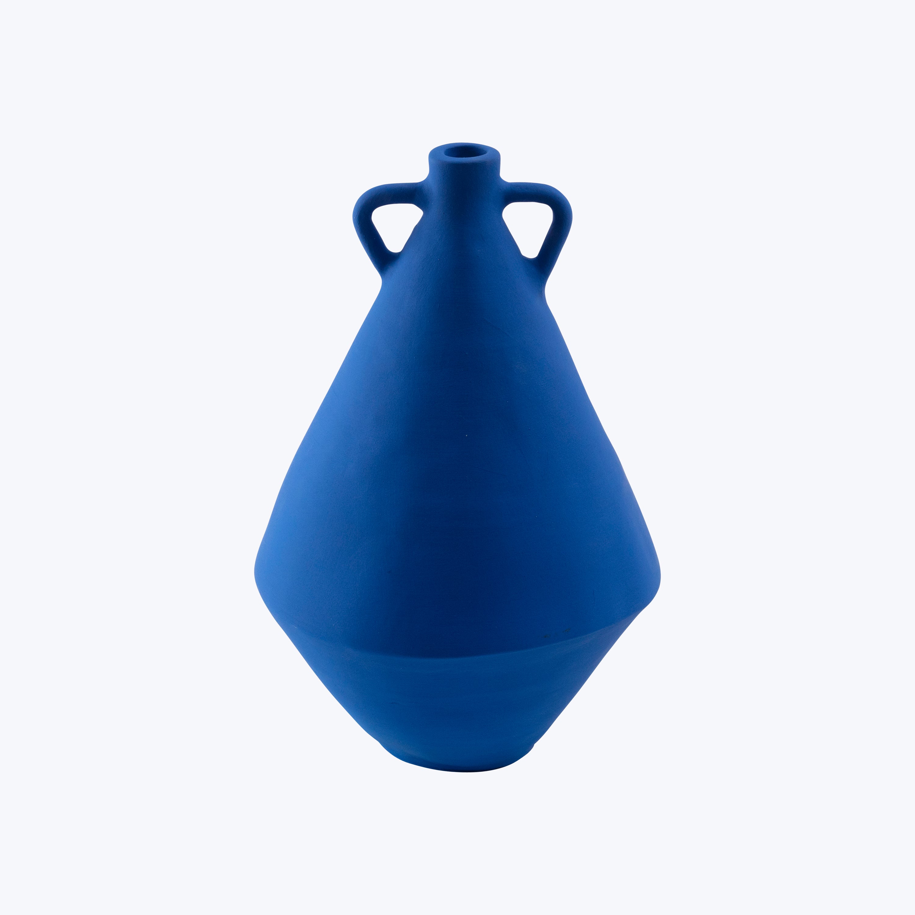 Deep Blue Angular Vase