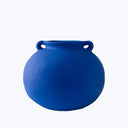 Deep Blue Moon Jar Vase II