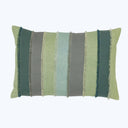 Fringed Sage Lumbar Pillow