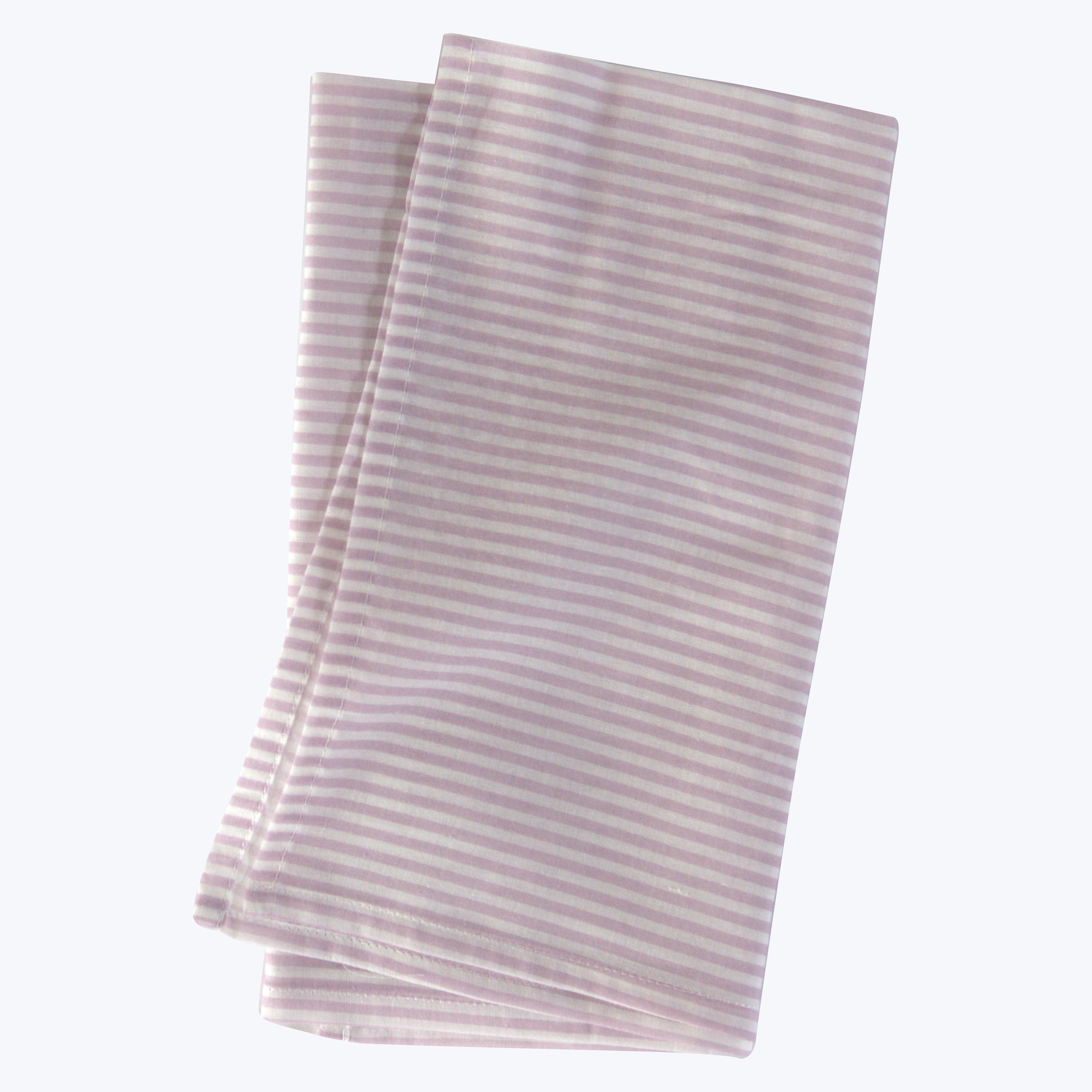 Blossom Stripe Voile Napkin Lavender