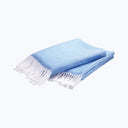 Pezzo Cotton Throw Azure