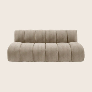 Grove Street Armless Sofa Athens, Textured Velvet / Ink - hover