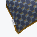 Obi Check Pillow Navy