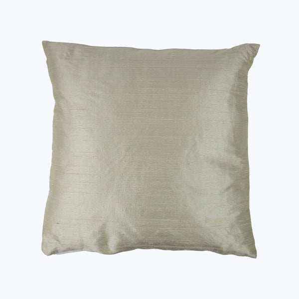 Dupioni Silver Sage Pillow 20x20