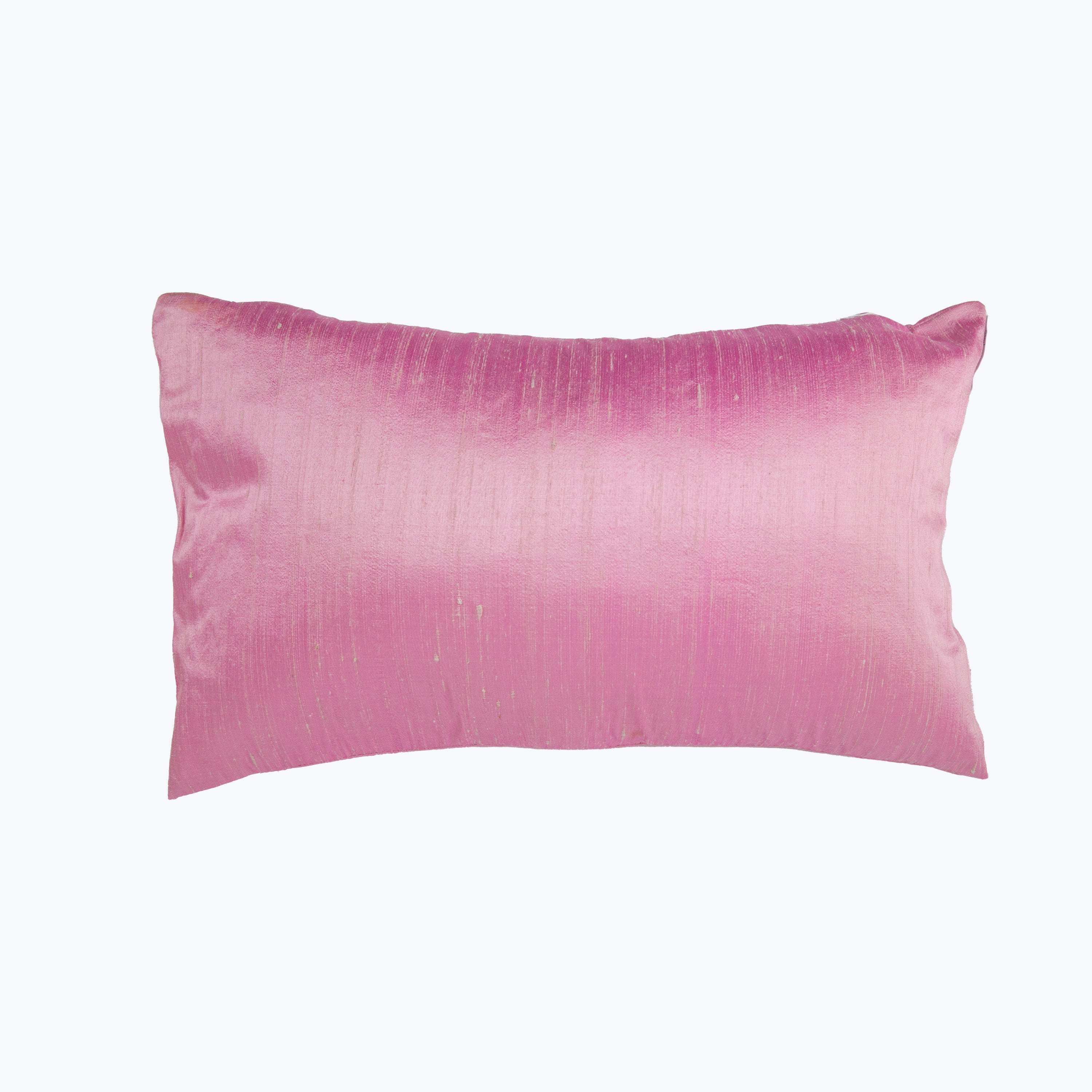 Dupioni Peony Pillow 12x20