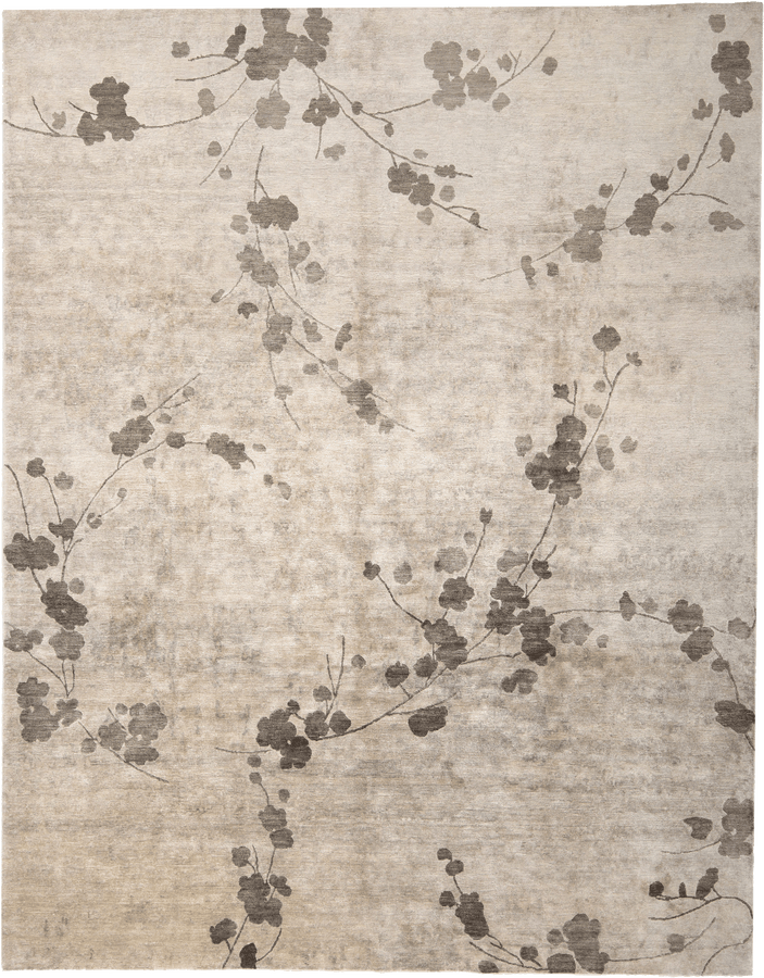 Aurora Contemporary Tibetan Silk Rug