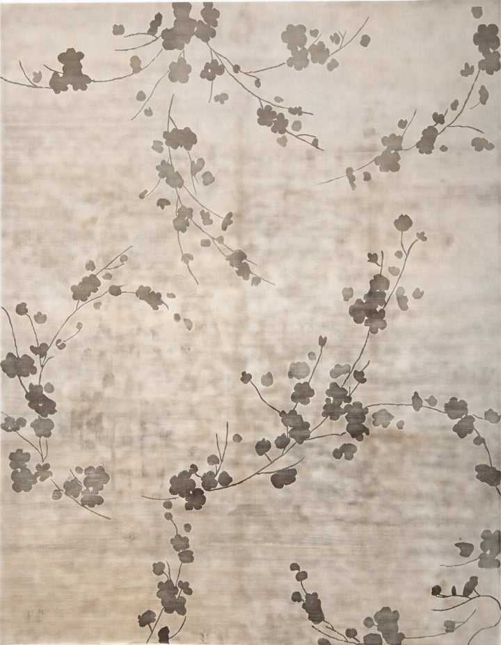 Aurora Contemporary Tibetan Silk Rug