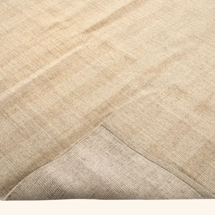 Flatweave Wool Rug - 6' x 9' Green