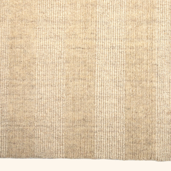 Flatweave Wool Rug - 6' x 9' Ivory