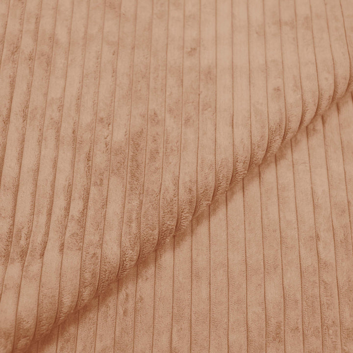 Nora Upholstered Bench Corded Blush