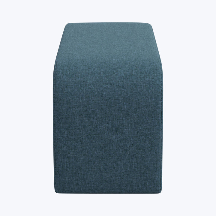 Nora Upholstered Bench Zuma Linen Navy