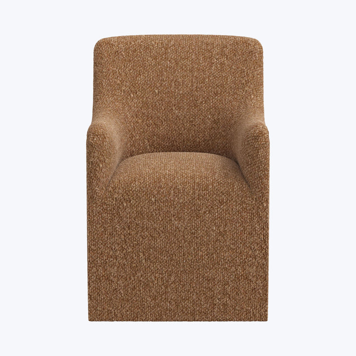 Priya Dining Chair Woolen Pecan